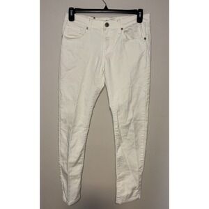 Carbon White Skinny Jeans Mens 32x32 Stretch Denim